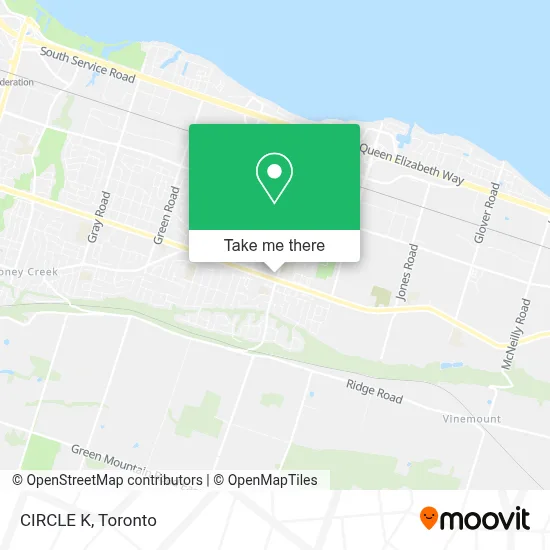 CIRCLE K map