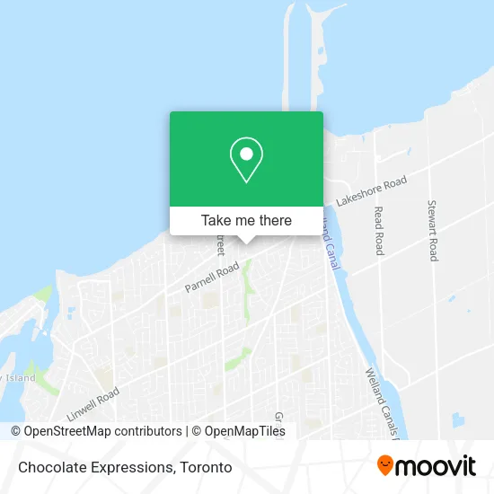 Chocolate Expressions map