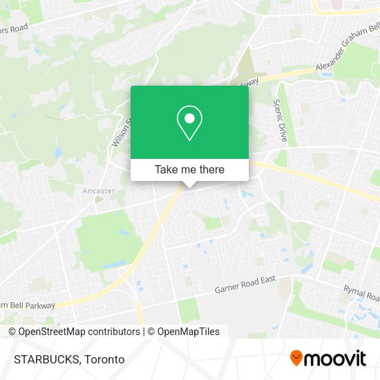 STARBUCKS map