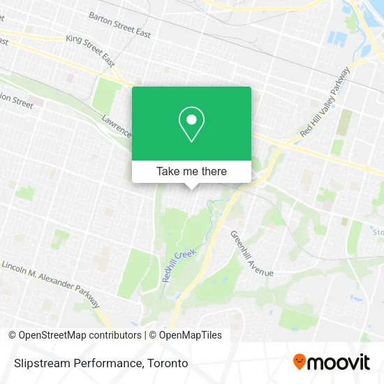 Slipstream Performance map