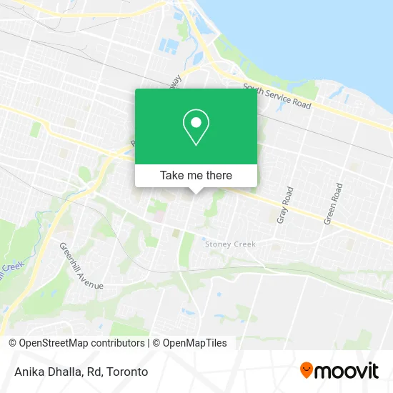 Anika Dhalla, Rd map