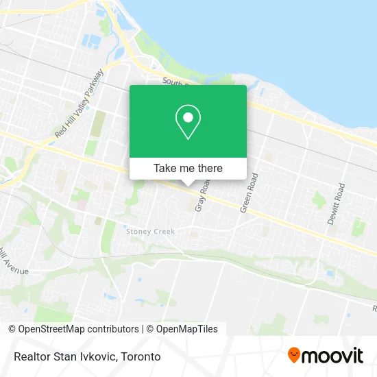 Realtor Stan Ivkovic map
