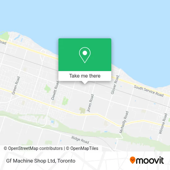 Gf Machine Shop Ltd map