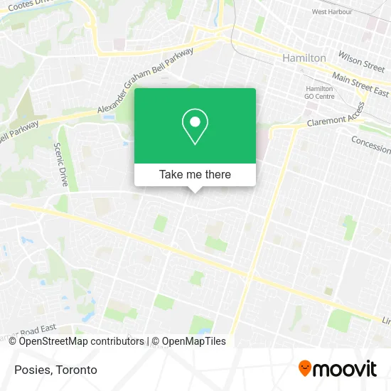 Posies map