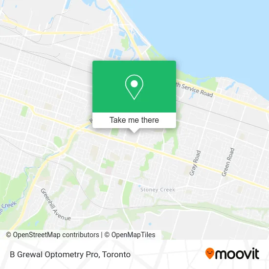 B Grewal Optometry Pro map