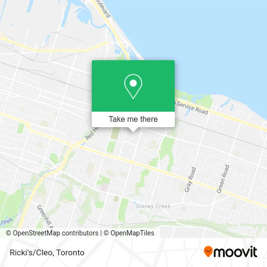 Ricki's/Cleo map