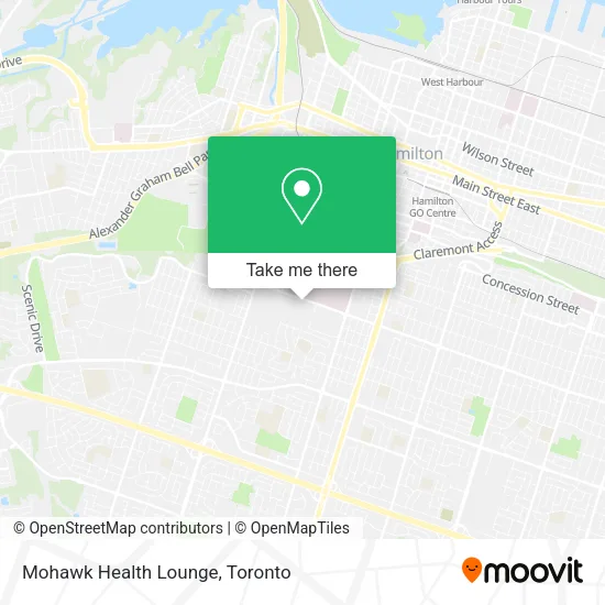Mohawk Health Lounge map