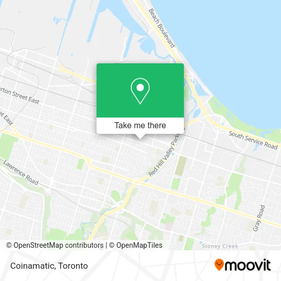 Coinamatic map