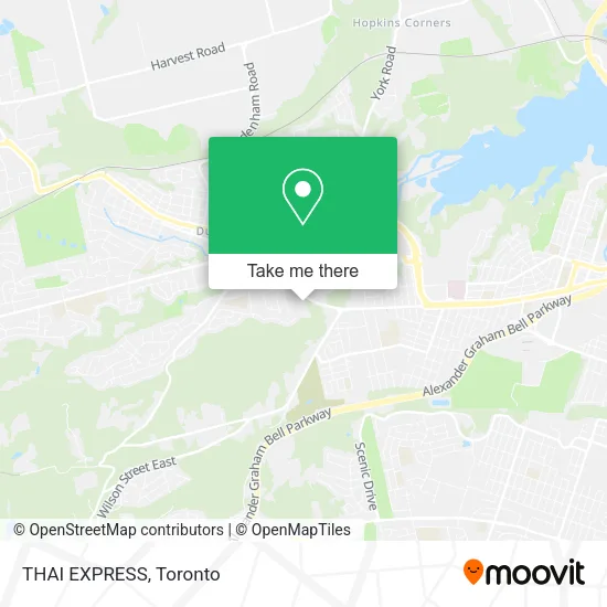 THAI EXPRESS map