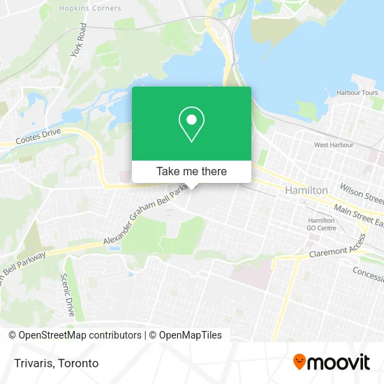 Trivaris map