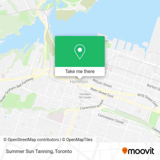 Summer Sun Tanning map