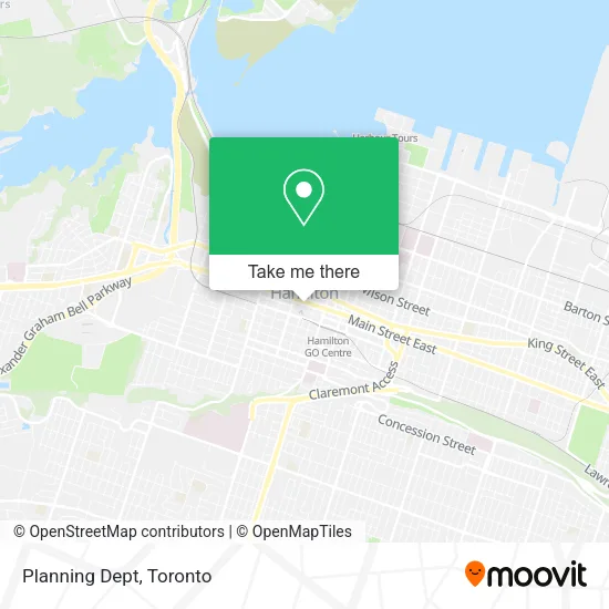 Planning Dept map