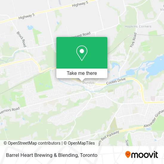 Barrel Heart Brewing & Blending map