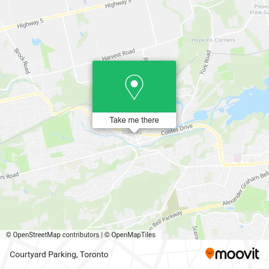 Courtyard Parking map