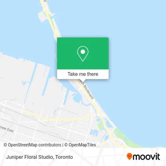 Juniper Floral Studio map