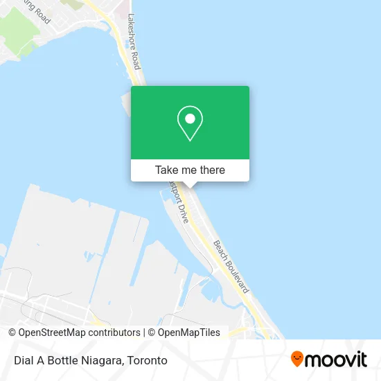 Dial A Bottle Niagara map