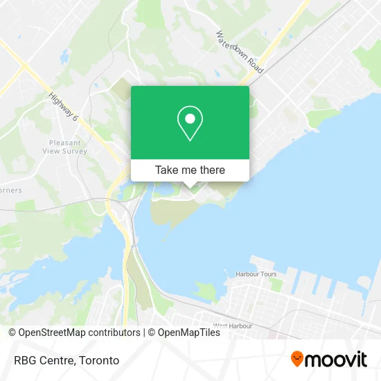 RBG Centre map