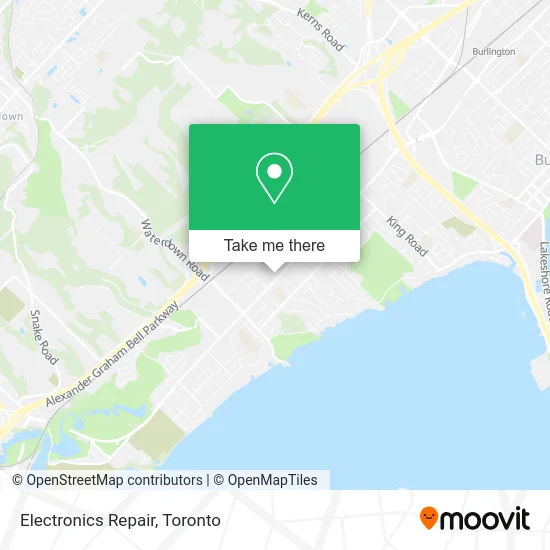 Electronics Repair map