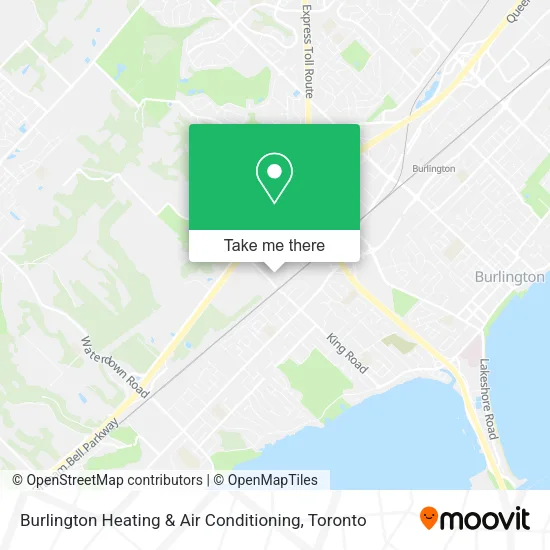 Burlington Heating & Air Conditioning map