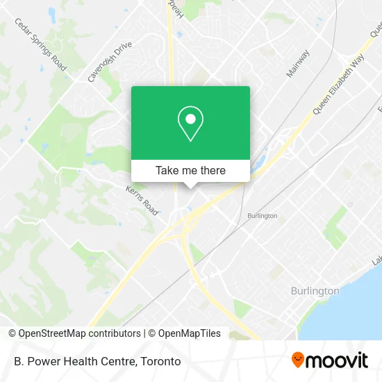 B. Power Health Centre map
