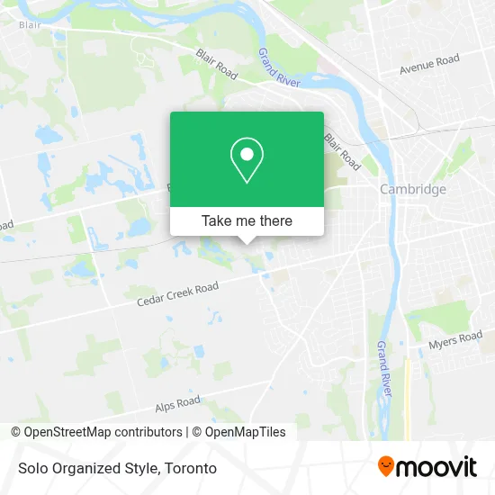 Solo Organized Style map