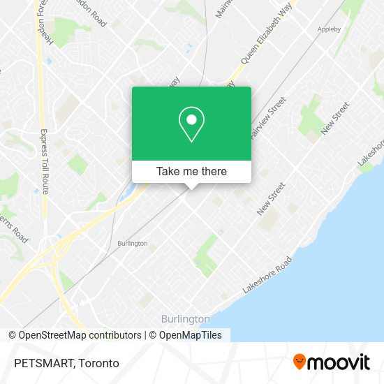 PETSMART map