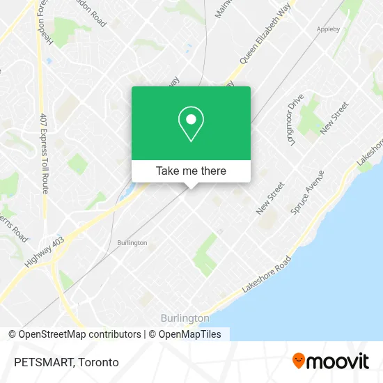 PETSMART map