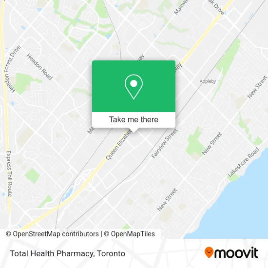 Total Health Pharmacy map