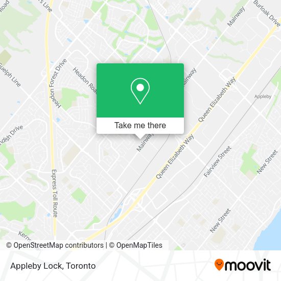 Appleby Lock map