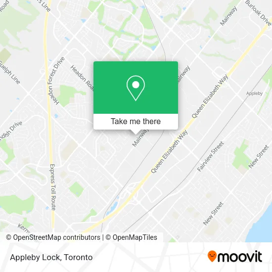 Appleby Lock map