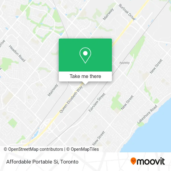 Affordable Portable Si map