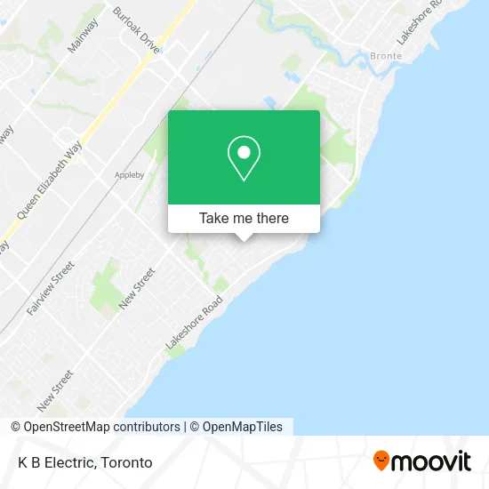 K B Electric map