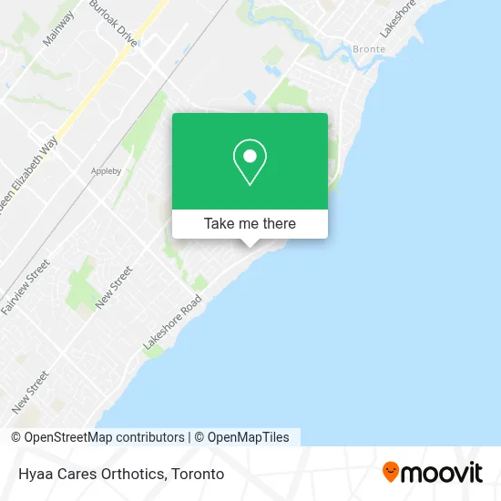 Hyaa Cares Orthotics map