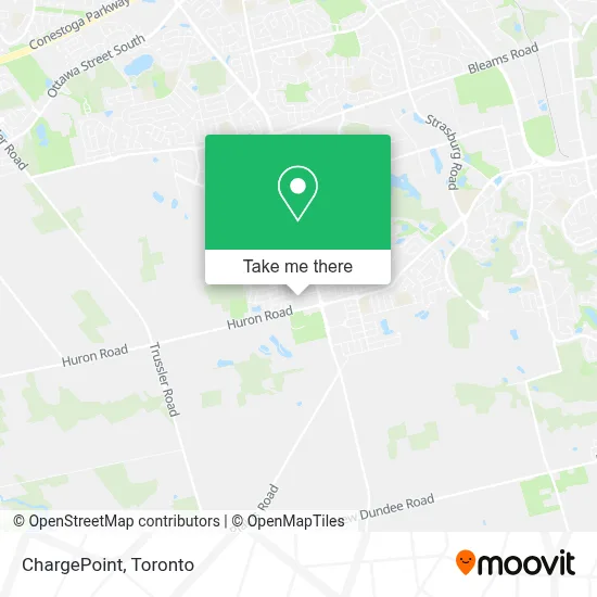 ChargePoint map