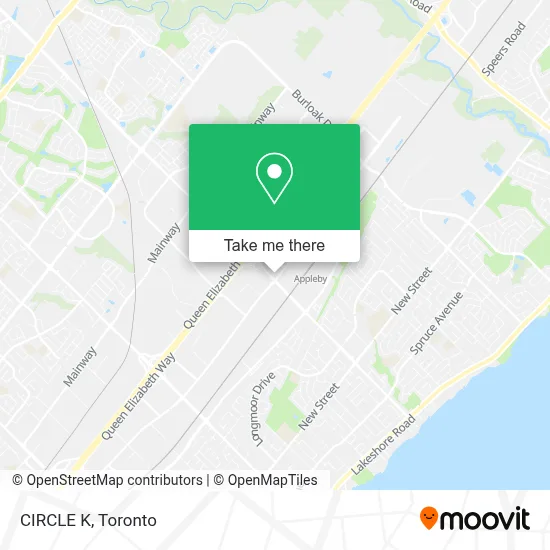CIRCLE K map