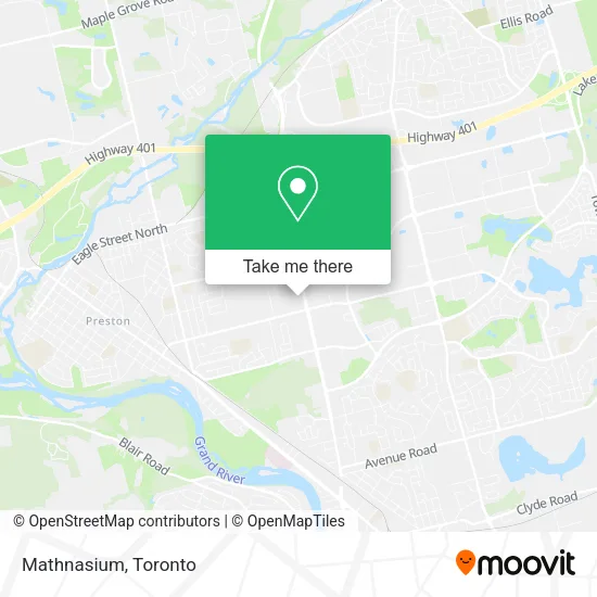 Mathnasium map