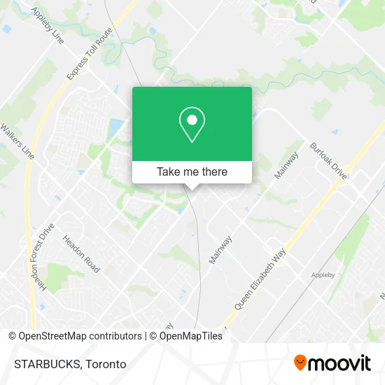STARBUCKS map