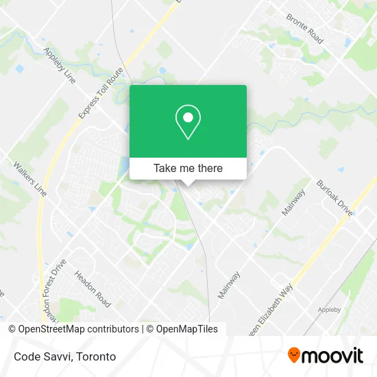 Code Savvi map
