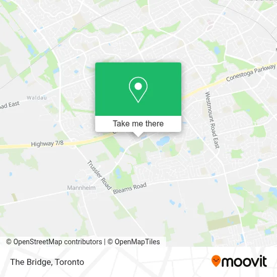 The Bridge map