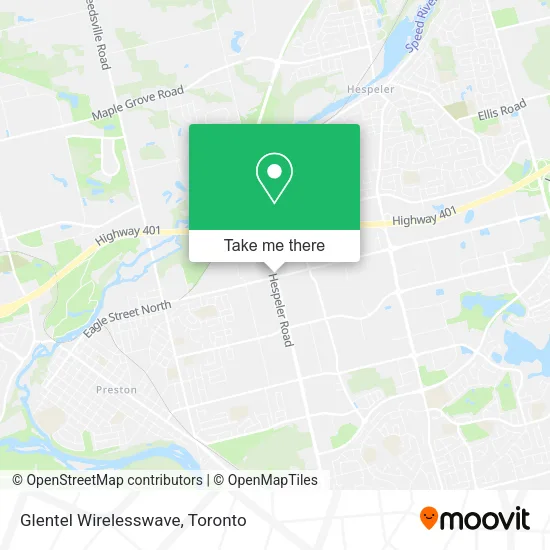 Glentel Wirelesswave map