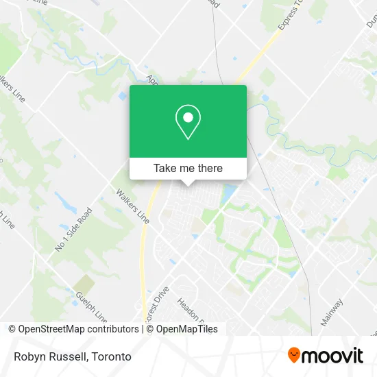 Robyn Russell map