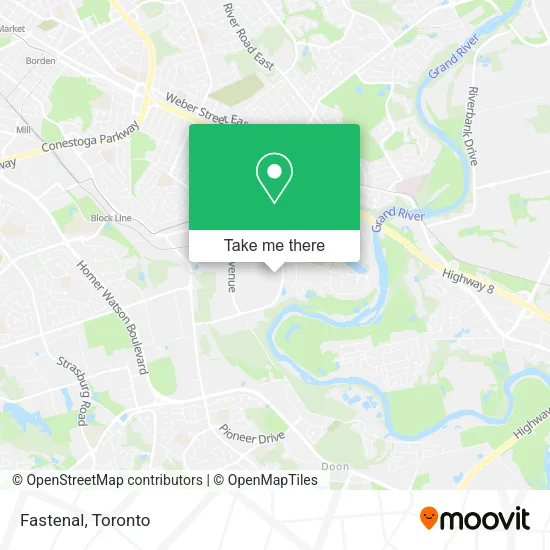 Fastenal map