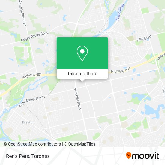 Ren's Pets map
