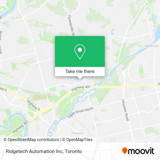Ridgetech Automation Inc map