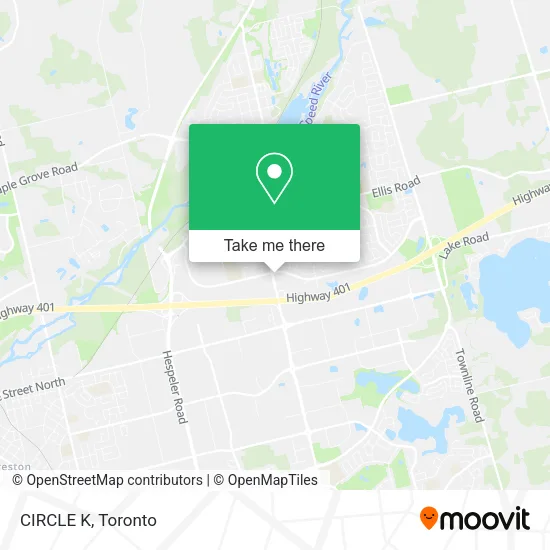 CIRCLE K map