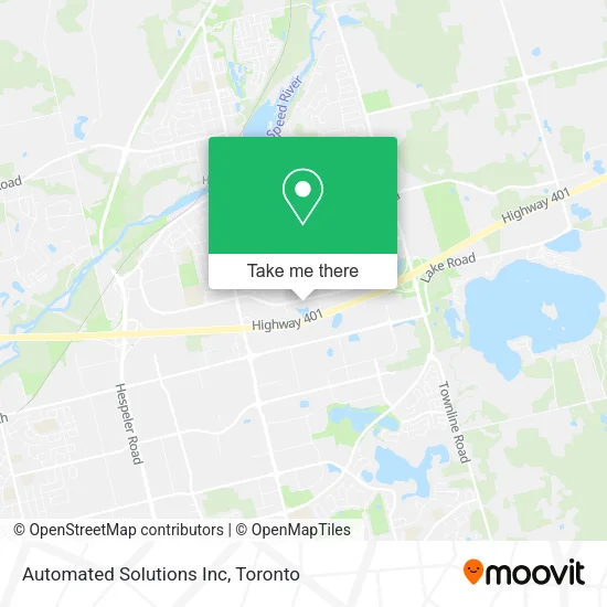 Automated Solutions Inc map