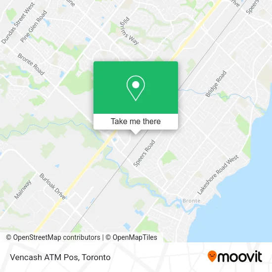 Vencash ATM Pos map