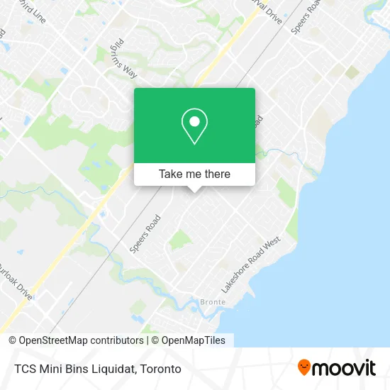 TCS Mini Bins Liquidat map