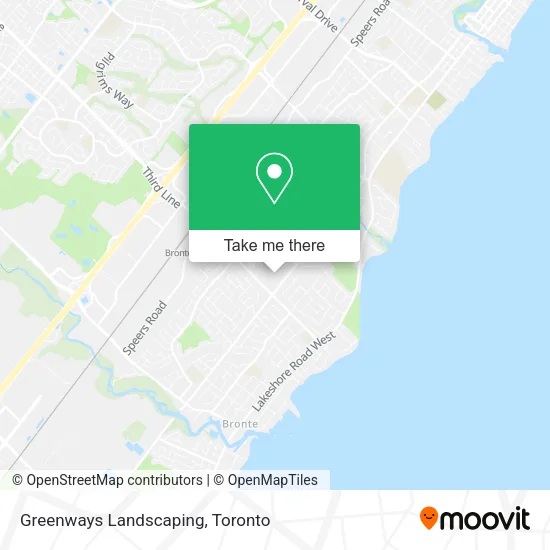 Greenways Landscaping map