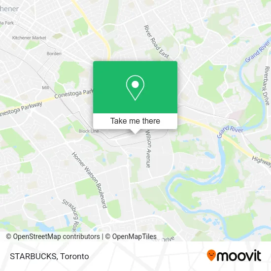 STARBUCKS map